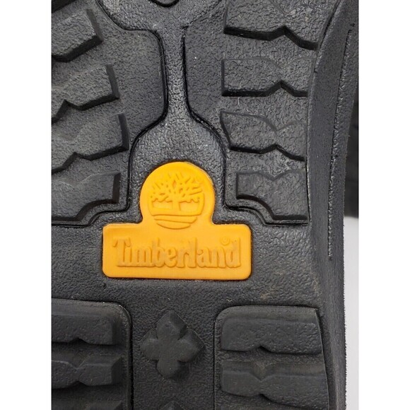 TIMBERLAND BROWN LEATHER SLIP ON CLOSED TOE SHOES COMFORT MEN SIZE 8M - Picture 10 of 14